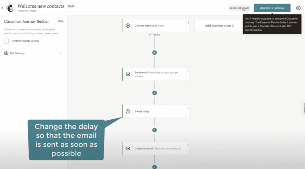 Google review automation - Default delay